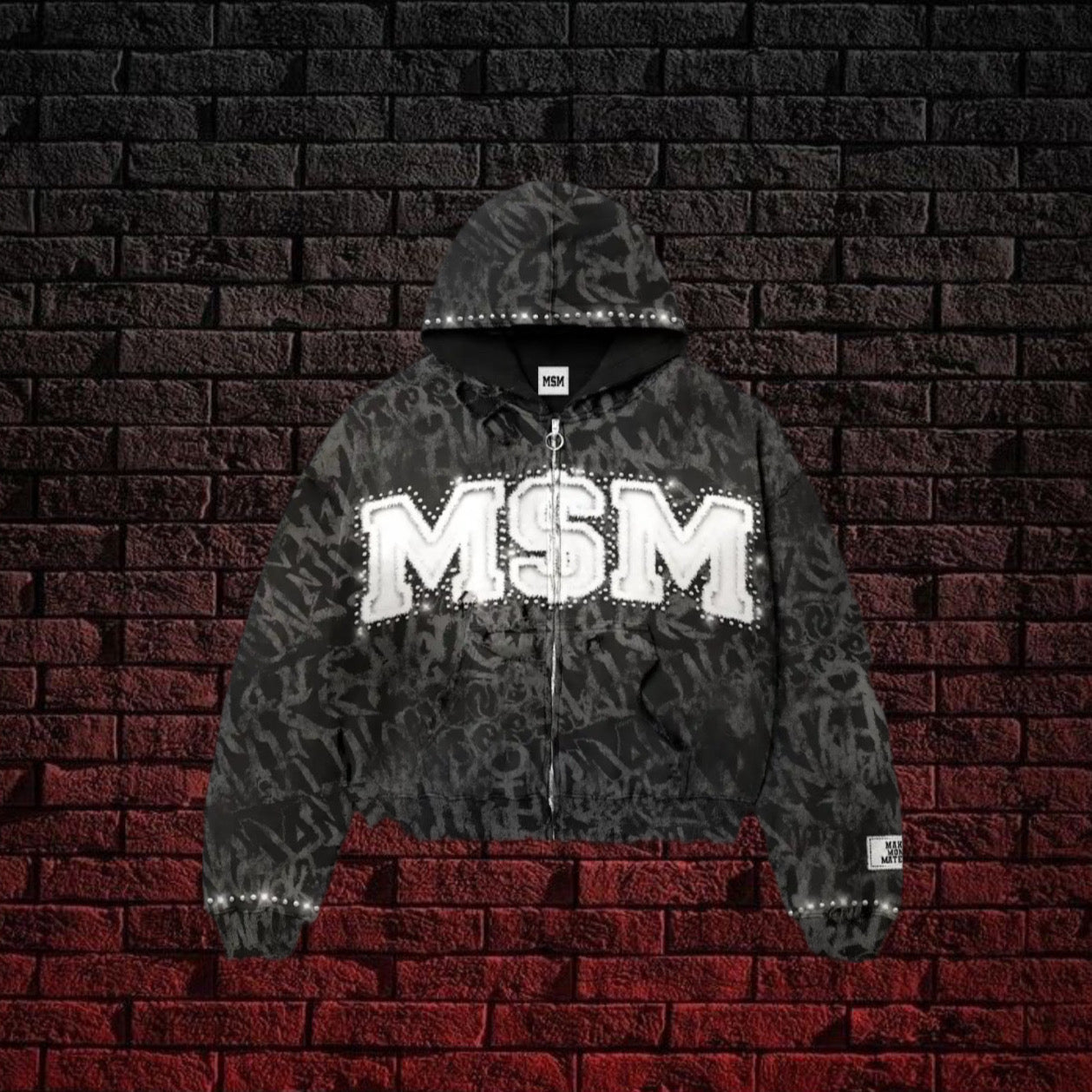 Graffiti M$M ZipUp